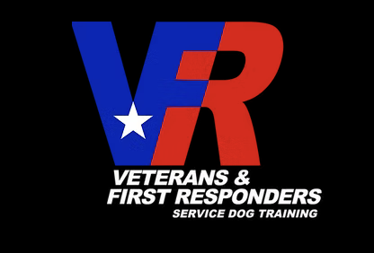 Veterans and First Responders Service Dog Training Emblem Logo